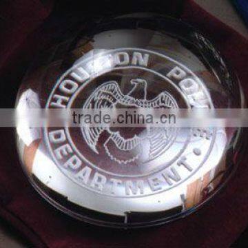 Top quality optical crystal paperweight