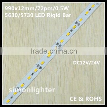 5630 72pcs 36W Rigid led strip/SMD 5730 led strip tape