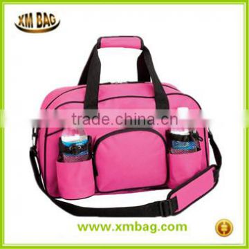 TOP10 Factory Best Sale Sports Travel Bag, Cheap Prices Fashion 600D Pink Sport Bag