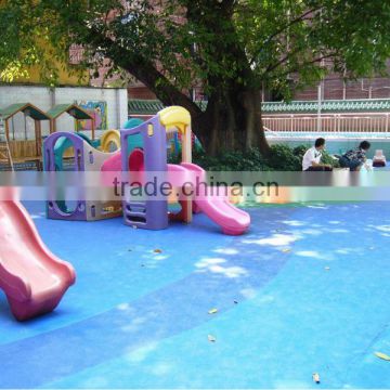 Rubber flooring for play areas