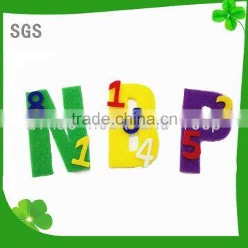 nylon color loop letters number with custom