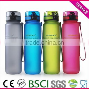 high quality plastic tritan customer logo printing 1000ml eco-friendly bottle