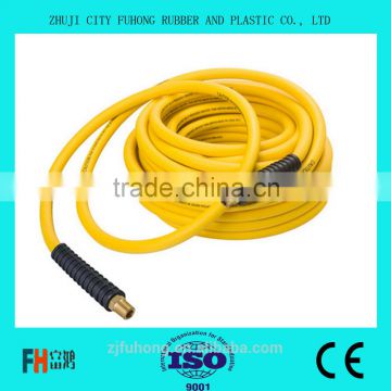 Yellow color textile braid / tire cord Compressed air hose - 300psi
