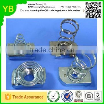 2016 Factory Manufacturing Dongguan Stainless Steel Spring Nut Made In China