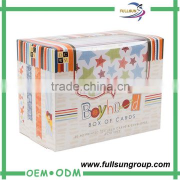 Sinicline wholesale paper cardboard packaging box for business cards