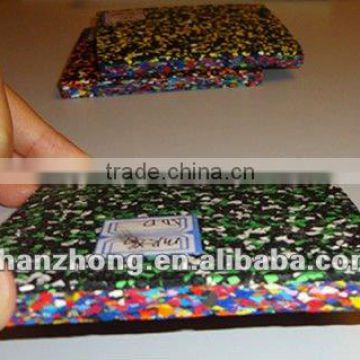 safety recycled rubber tire tiles for gym