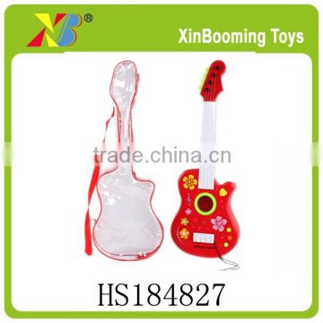 Popular plastic guitar toy with light and music