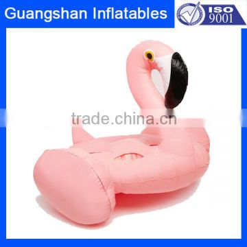 Giant Inflatable flamingo floater mattress with holders
