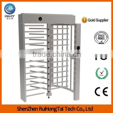 Double Routeway Turnstile Gate Waterproof Full Height Barriers System