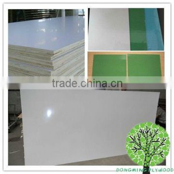 Thailand or Indonesia Market Thickness 2.2mm White Glossy Polyester Plywood