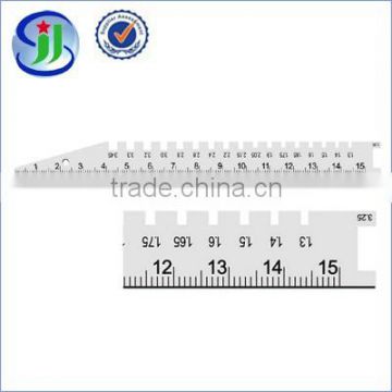 most popular stainless steel metric natural color canned ruler