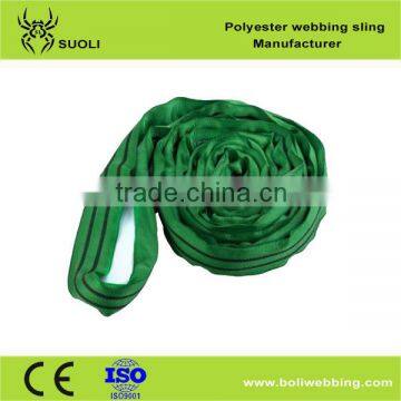 2T Polyester round sling (soft lifting sling) endless round sling