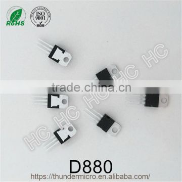 D880 NPN Transistors 80V 3A TO-220W
