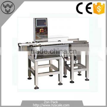 New design popular check weigher for plastic bags cans