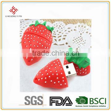 Strawberry Shape Usb Flash Drive Cover