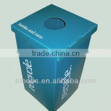 PP corflute recycled bin