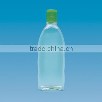 200ml toilet water tonic PET Bottle skin freshener transparent bottle cylider bottle with flip cap