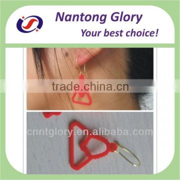 custom silicone rubber earrings