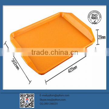 Alibaba China supplier Plastic Serving Trays / acrylic food salver