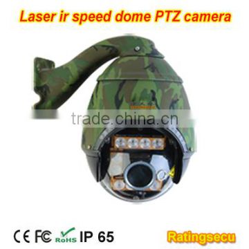 37Xoptical zoom intelligent laser ptz camera with long range ir