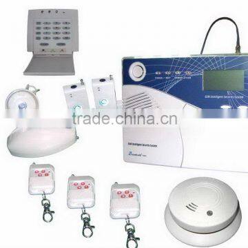 Wireless Burglar Alarm System with LCD Screen and 10 Seconds Automatic Message Recording
