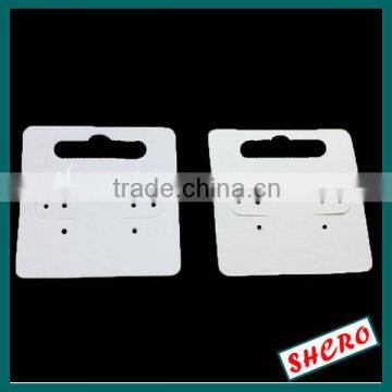fashion jewelry accessories white pvc cards