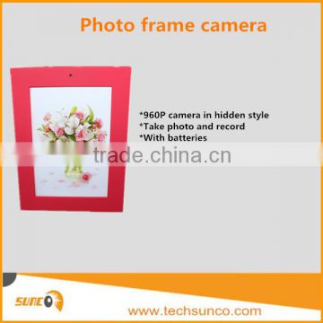 960P photo frame hidden camera mini spy dvr usb cable