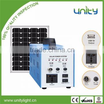 Unity Popular 50W Solar Panel Portable Complete Set