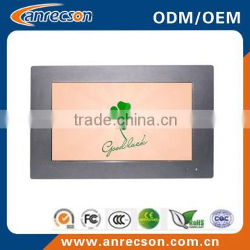 12.1 inch industrial touch monitor with interface