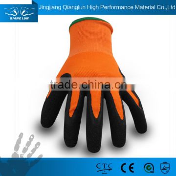 Custom design general purpose latex coated work gloves