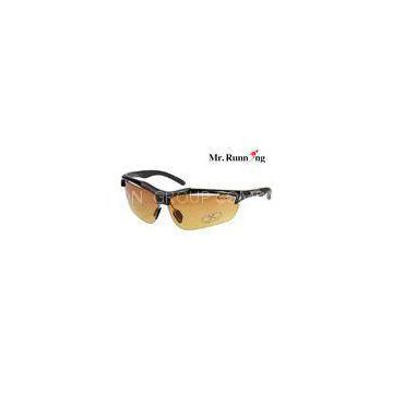 UV400 Protection Polarized Fishing Sunglasses , Tinted Safety Glasses