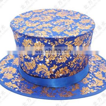 Magic Tricks hat folding Magician's Hat magic hat golden Party Magic