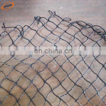 HDPE plastic invisible mesh fabric knot anti bird net farming use