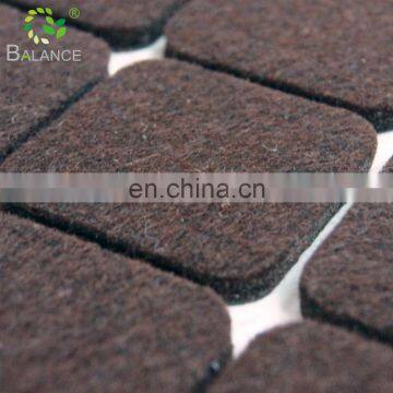 Strong self adhesive felt furniture feet pads with adhesive foot pad