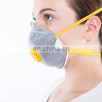 With High Quality Respirator FFP1 Valved Carbon Dust Mask