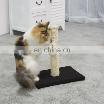 Wholesale Wood Sisal Wooden Parts Pet Products Strong Scratcher Small Pet Cat Tree Post