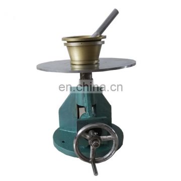Hand operated flow table, ASTM and BS Manual Cement Flow Table Apparatus for sale