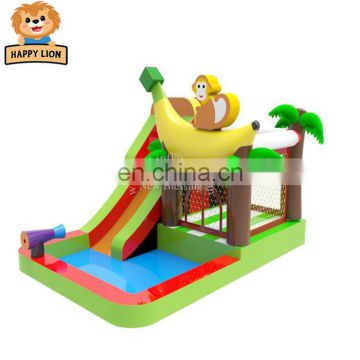 HAPPY LION cheap inflatable bouncers for sale,homeuse bouncer inflatable for toddlers, Oxford cloth
