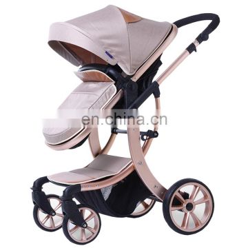 Eazy Foldable Light Weigh  High Landscape 2-in-1 Baby Stroller Parts/Baby Carrier Trolley
