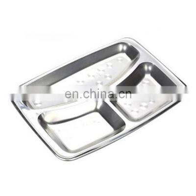 High Quality Stainless Steel Dish with compartments