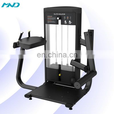 Professional Gym Pin Loaded Equipment Manufacturer Glute Isolator Fitness Exercise Machine