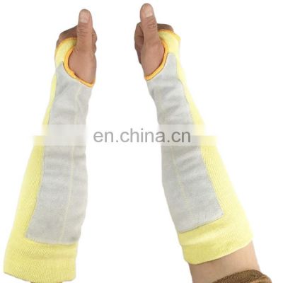 Heat Resistance Safety Cut Resistant Sleeves Cut Resistant Gloves With Long Sleeve