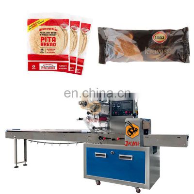 Industry automatic pillow bag bread packing machine for toast bread croissant pita bread packing machine