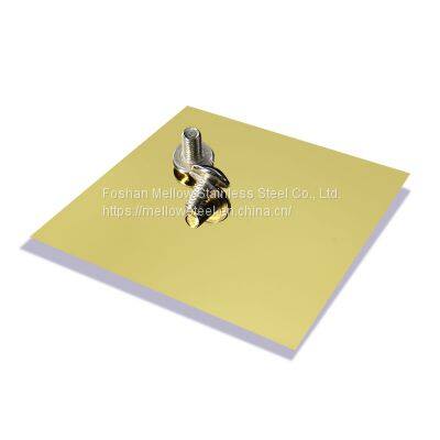 Cold Rolled 201 304 410 430 2b Ba No. 4 Hl 6K 8K  Mirror Finished Stainless Steel Sheet for Decorative Building Material