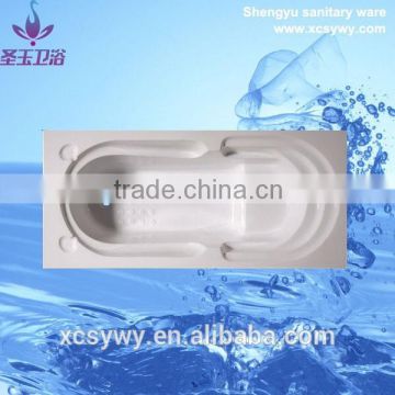 sy-2003 factory price acrylic tub, abs tub, plastic tub