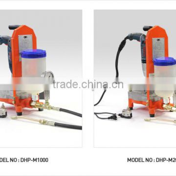 Single liquid polyurethane foaming inject pump with Bosch