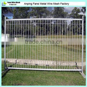 2014 new product high quality galvanized Australian standard Setup in minutes sefaty site removable pool fence