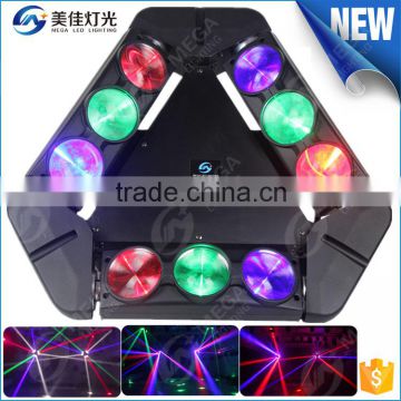 new disco stage light 3 heads led beam spider moving head light