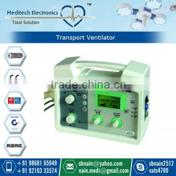 Light Weight Weight Compact Size Transport Ventilator for Medical Use