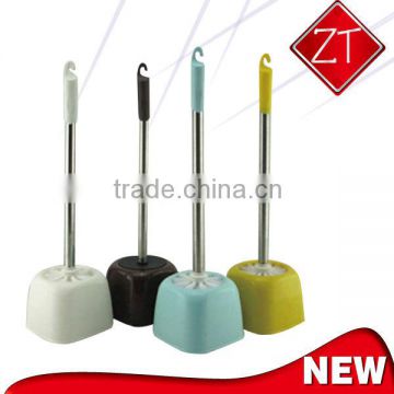 stainless steel hanging toilet brush with holder